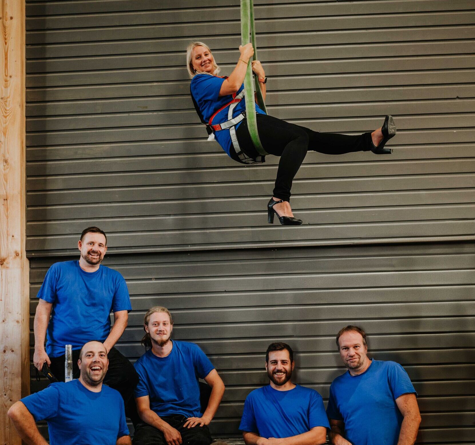 Das Holzmeister Zimmerei-Team