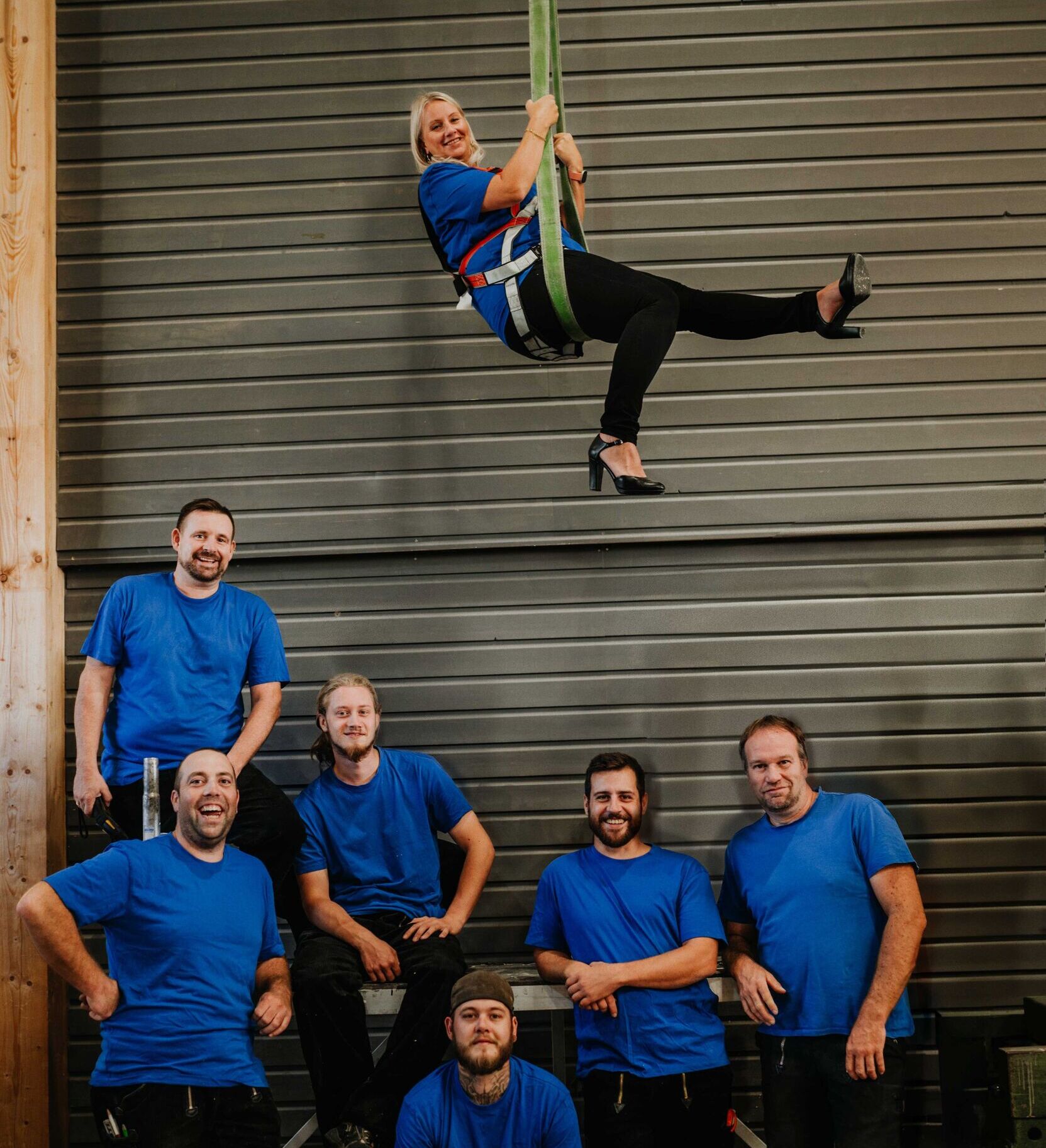 Das Holzmeister Zimmerei-Team